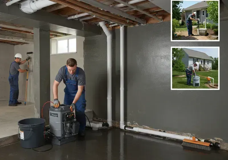 Basement Waterproofing and Flood Prevention process in Blue Ridge, AL